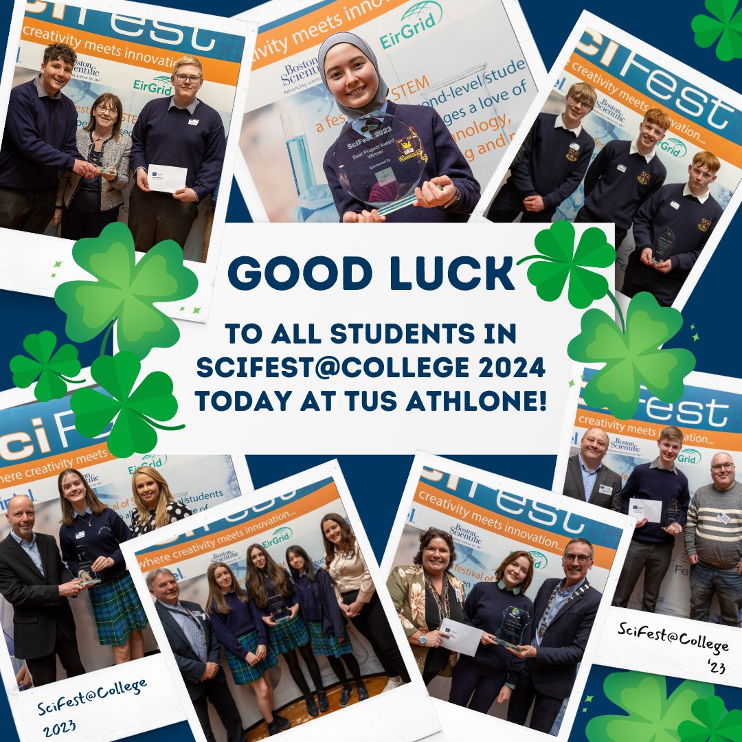 SciFest4STEM's tweet image. @TUS_Athlone_ @TUS_ie
