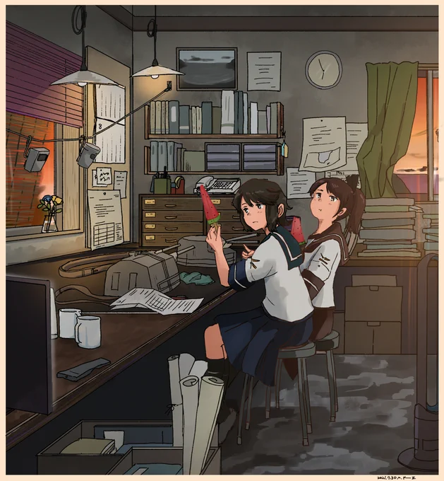 夕暮れアイス(再) 