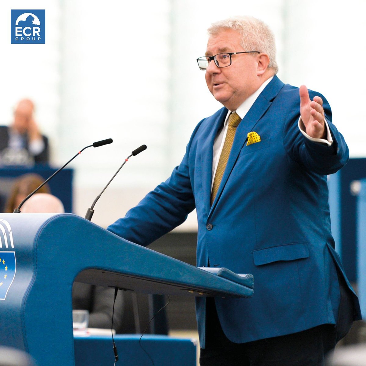 📣 'The Iranian regime is the head of the snake that playing an active part in two wars disrupting European peace right now. The @Europarl_EN must immediately put the #IRGC on its terrorist list.' 🗣️ @r_czarnecki MEP in #EPlenary @EP_ForeignAff