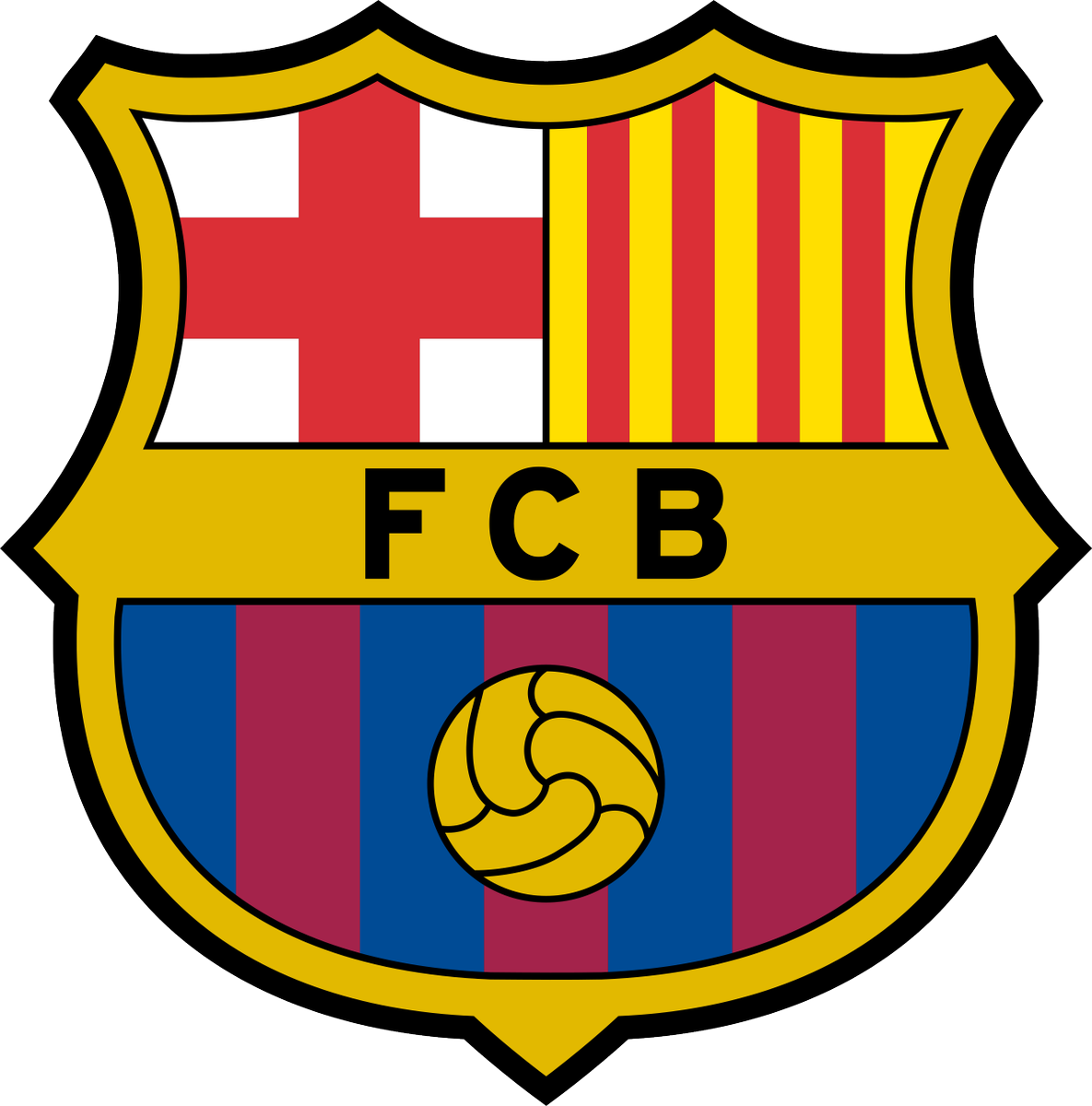 ViaHistoria's tweet photo. @gavinantonyrice He is also the patron saint of Catalonia under the name Jordi. The red cross is on the crest of FC Barcelona. https://t.co/ulU8uDDVhZ