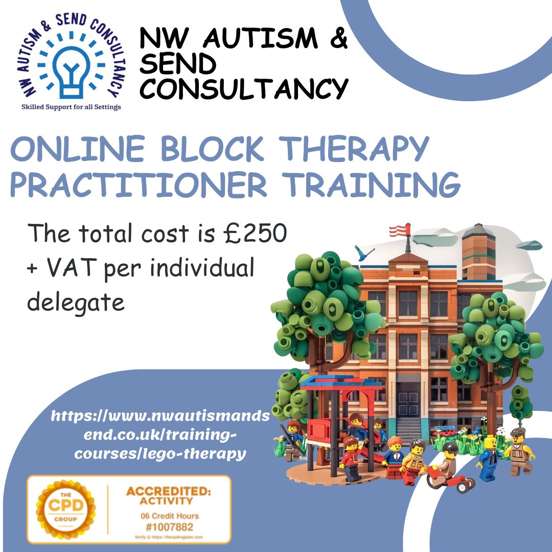 Discover a groundbreaking way to connect and empower young minds through Block-Based Therapy. 

 Date: May 13th
 Time: 09:00 am - 3:00 pm
 Location: online