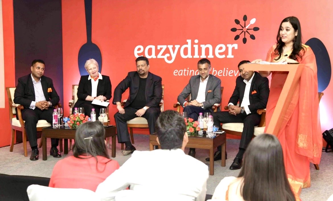 How time flies! Launching ⁦@eazydiner⁩ nine years ago . Missing from this pic: ⁦@KapilChopra72⁩ who was then President of Oberoi Hotels & had yet to formally join the company he founded!