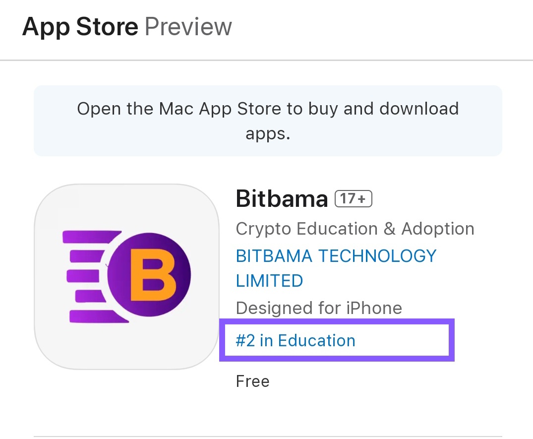 gm 🌎🌎

- #2 in Education on App-Store
-Download here: apps.apple.com/ng/app/bitbama…

#Bitbama $BAMA #R2EofTheDay #AI #BitMart #OKX #Bitget #Binance