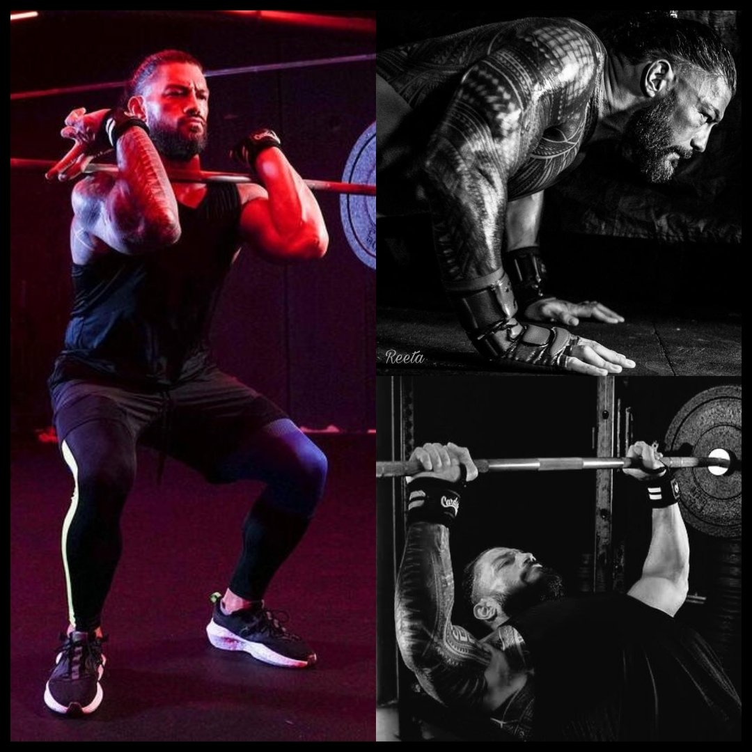 Its Our Tribal Chief #RomanReigns  #WorkoutWednesday 🏋🏼‍♂️

Our Motivation King ☝🏼
#RomanEmpire