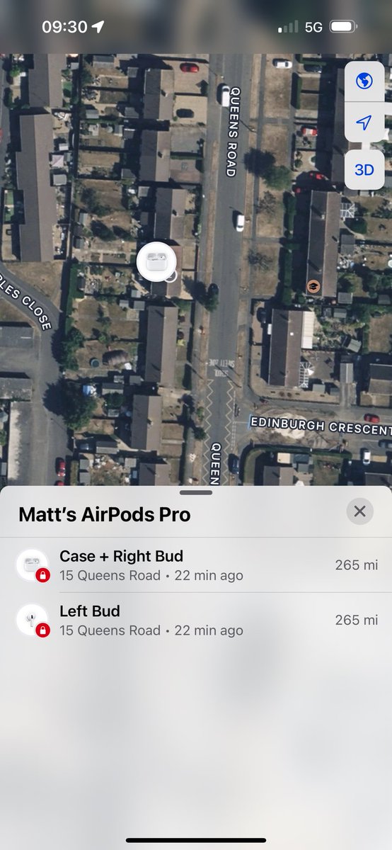 mattculpin's tweet photo. Dear @premierinn I stayed in your Mansfield hotel at the weekend. I left my AirPods behind and after calling you said they had probably been mixed up with the laundry. They have now appeared at this address. I hope your member of staff are enjoying them. @nottspolice https://t.co/AH0E7Xkb0i