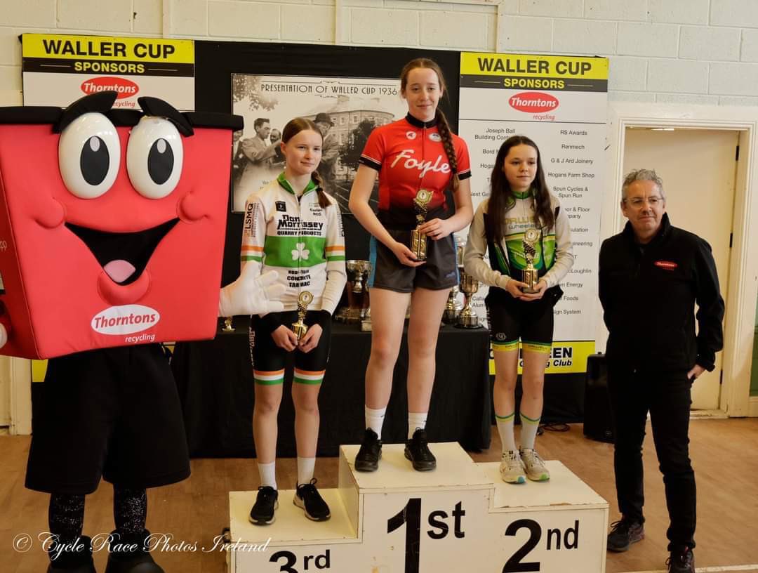 Congratulations to Year 9 student Clodagh who won 1st place in the Waller in the u14 Cycling Race Cup in Navan at the weekend! 🏆🚴🏼‍♀️ @ThornhillDerry