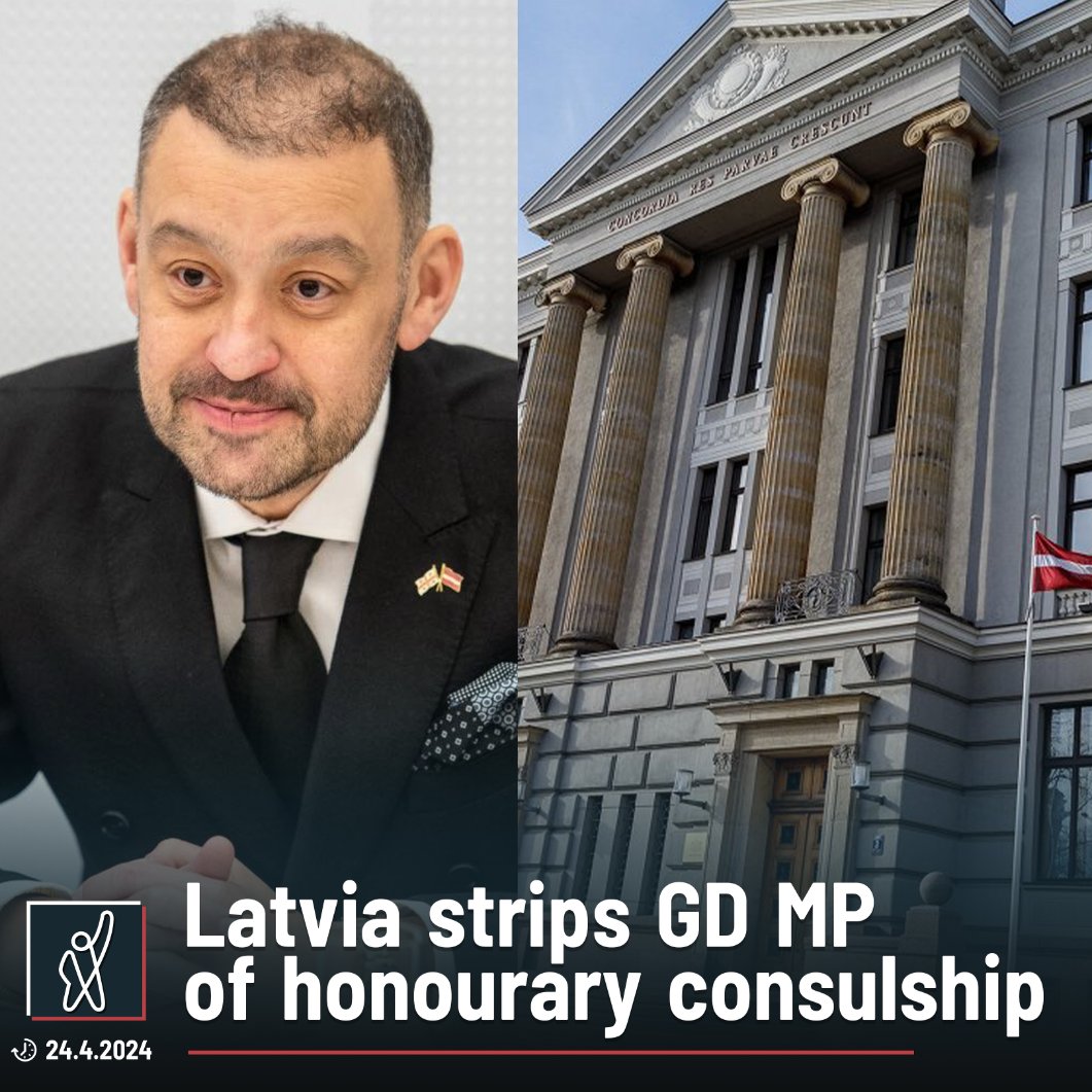 Beka Odisharia, GD MP, was stripped off honorary consul status by Latvian Saeima, following his derogatory statements and insults towards his female MPs from the opposition.