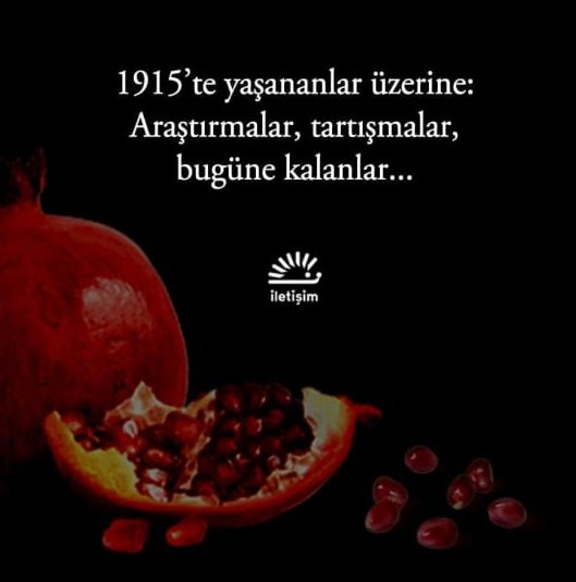 1915'te yaşananlardan bugüne neler oldu, neler oluyor? Osmanlı'da ve Türkiye'de Ermeni olarak yaşamak neye tekabül ediyordu, ediyor? Tarihî araştırmalardan kişisel anılara, birçok kitaptan oluşan bir okuma listesi derledik. #24Nisan1915 bit.ly/2S1EnRI