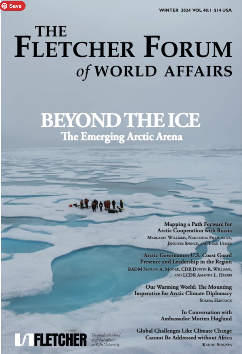 I am excited to share my article, which has been published in the latest edition (Winter 2024) of the @TuftsUniversity - @FletcherSchool @FletcherForum of World Affairs! Titled 'Global Challenges Like Climate Change Cannot be Met without Africa,' this piece delves into the