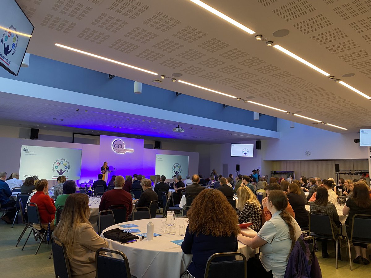 We’re kicking off our annual Learning and Teaching Conference this morning 👋 The theme of this year’s conference is ‘Student Success for All,’ highlighting how our colleagues are supporting student success through teaching and wider student support 👏 #GCULandT2024