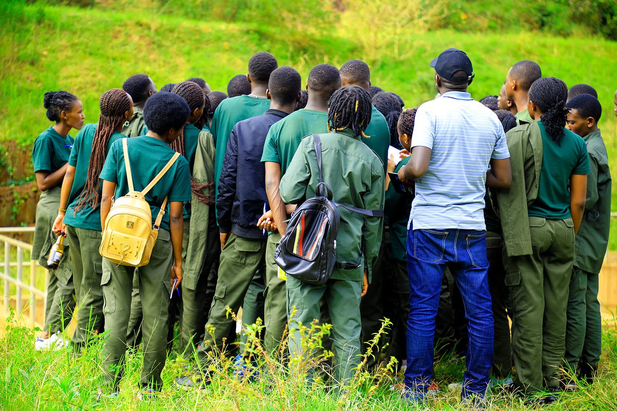 MUHAZI dyke, which was constructed with the purpose of water storage, to prevent the potential of flooding NYABUGOGO area, was the second site to be visited by Wildlife and Conservation Technologies students of @IPRC_KITABI. #NatureConservation