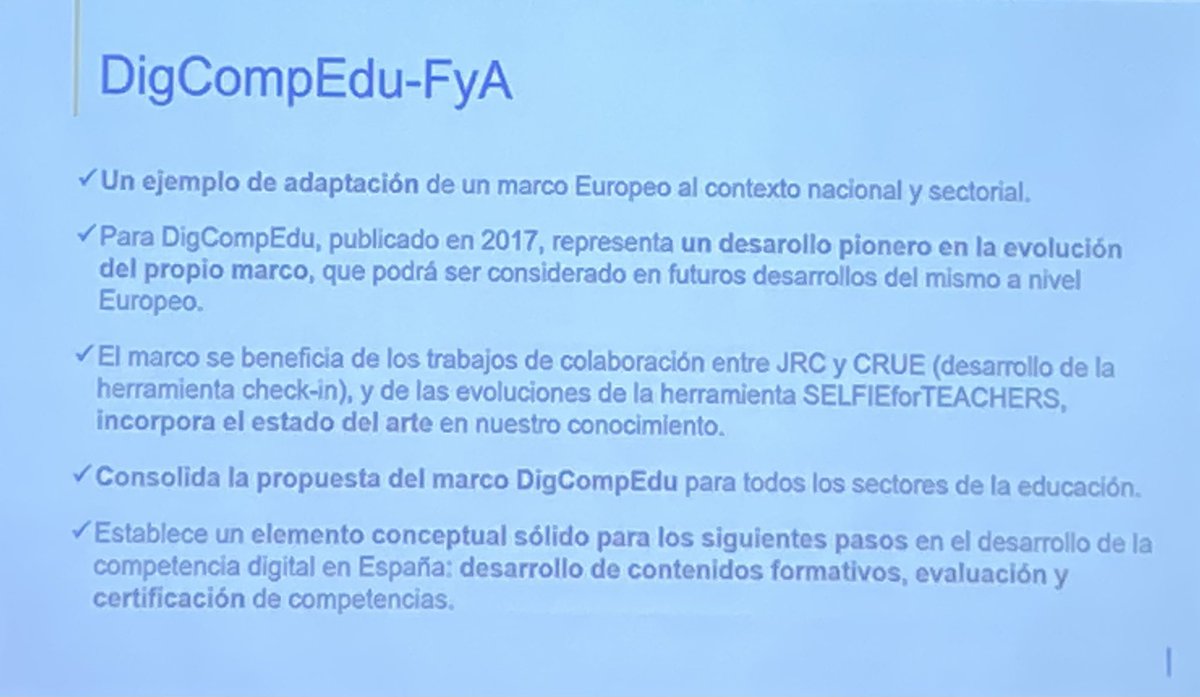 lindacq's tweet photo. Cómo ve JRC el desarrollo del MCDDU de #digcompedufya nos cuenta Clara Centeno @EU_ScienceHub https://t.co/KJJ6tVPprq