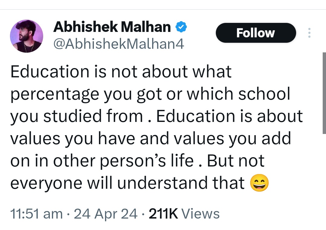 ChilllGamer's tweet photo. HYPOCRISY DEKHO ABHISHEK MALHAN KI 🤦‍♂️ https://t.co/PSsRPNAPTj