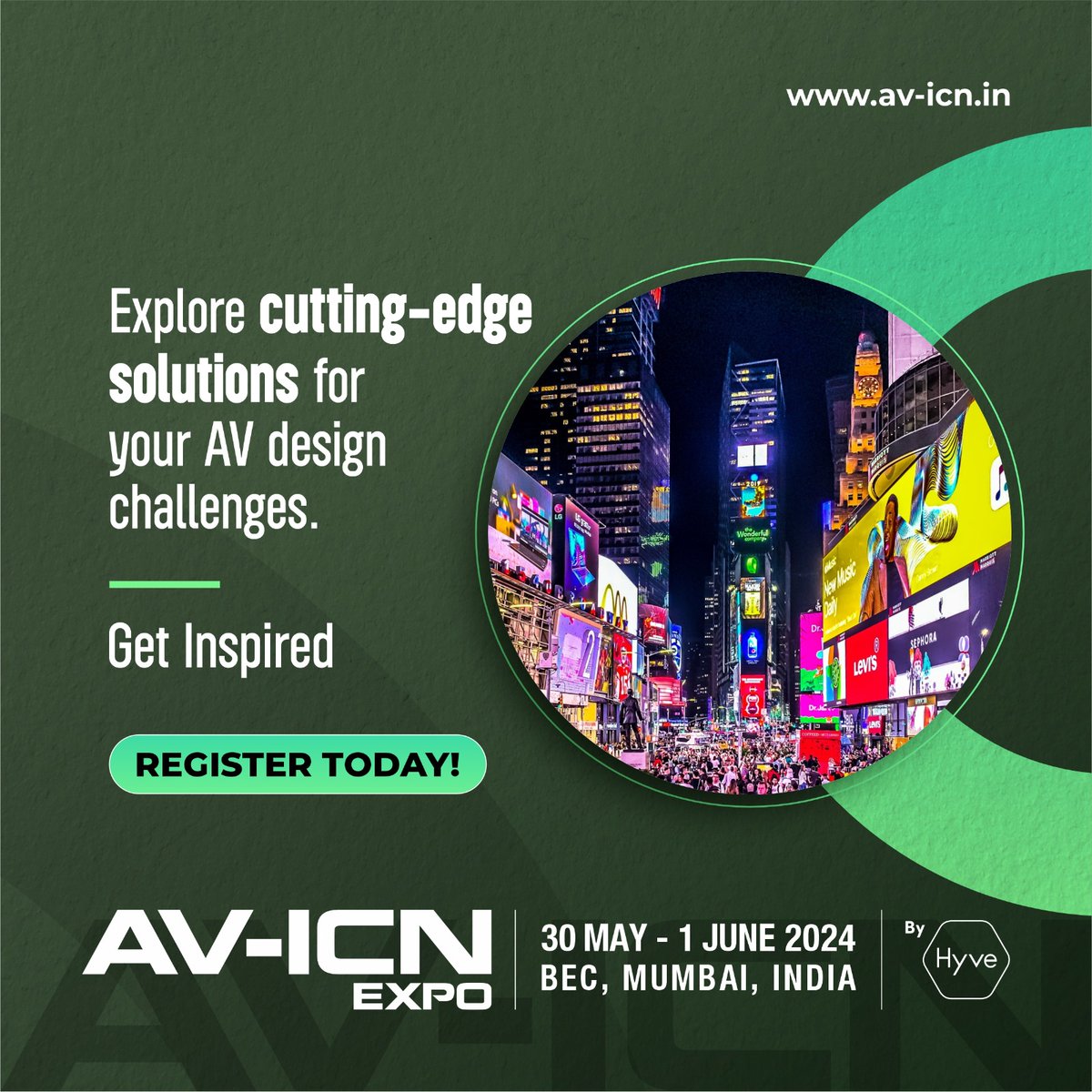 Connect with industry experts, get inspired by the latest technology, and take your projects to the next level.

Register now to elevate your AV design game! ⏩

#AVICNExpo #Innovation #EventInspiration #AVICN