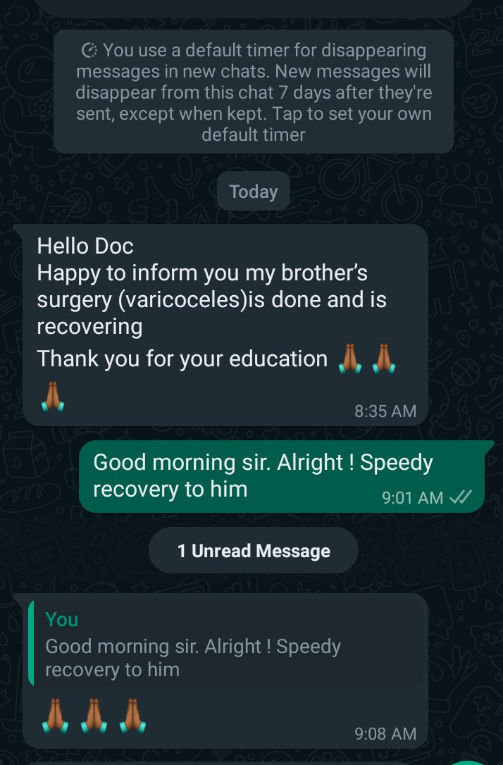 Some people think going through Varicocele surgery can damage the organ or have any effect to the person. That's a pure LIE!  This man send me DM last year complaining that his younger brother was diagnosed with 'BILATERAL VARICOCELE' if there's any way i can help his brother.