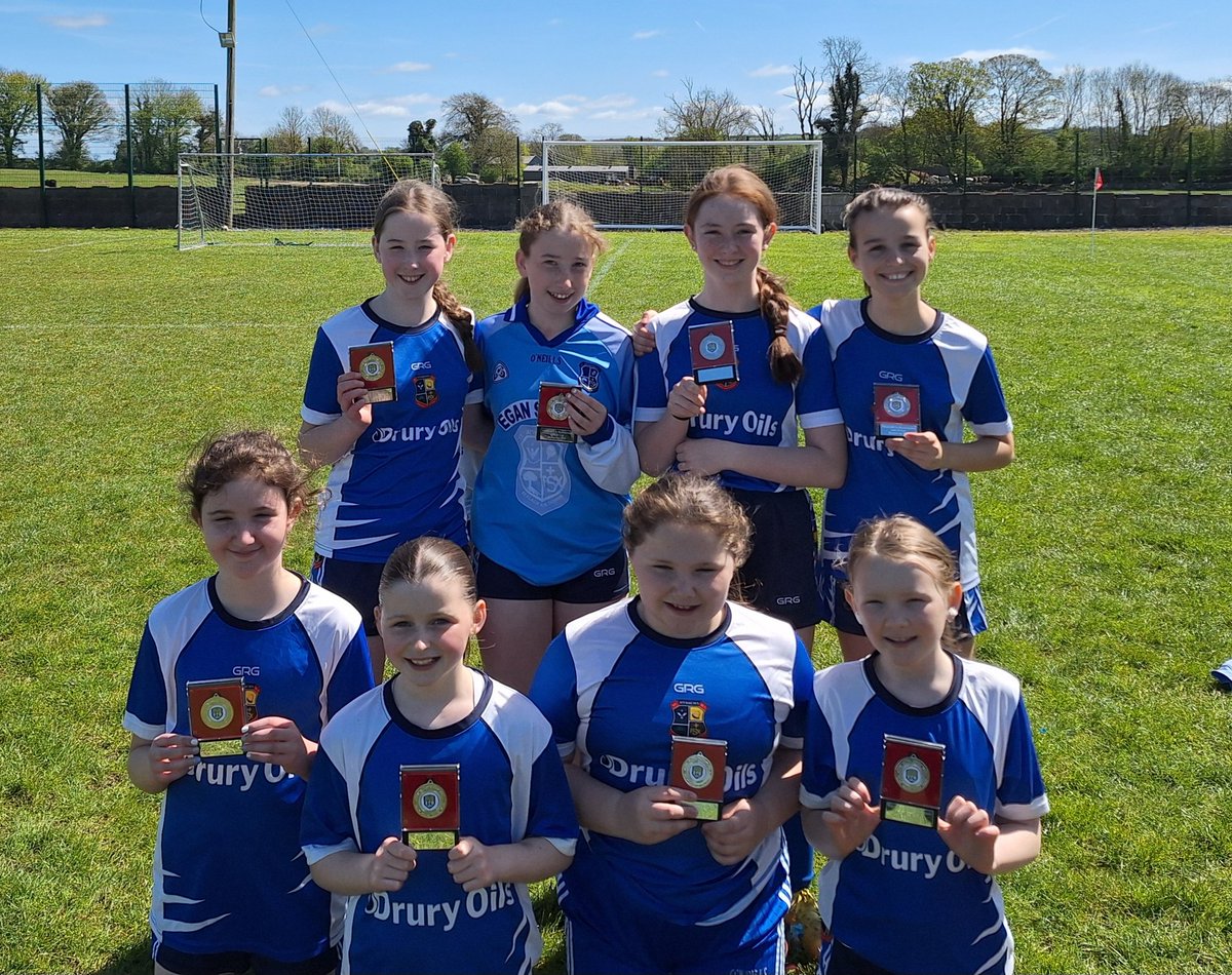 Great Day out for @SAttracta we were the only school in Co. Roscommon to have both a boys and girls team make it to the final of the FAI 5-a-side. Both boys and girls sides finished as runners up. Well done we are so proud of you all!! #activeschool #activeflag