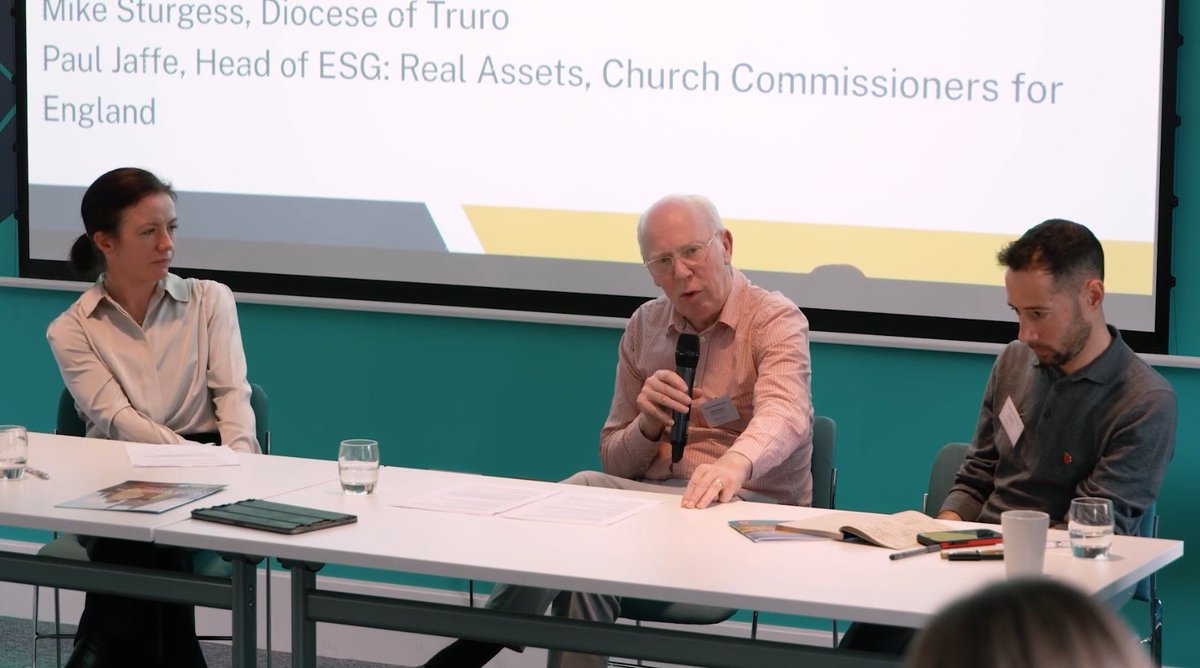 The recording from last year’s conference on #ChurchInvestors in #ClimateSolutions is now available: youtube.com/watch?v=V_kPmu…. Representing @DioTruro, alongside @ccsforengland, we were talking about our experience of moving assets into climate solutions.