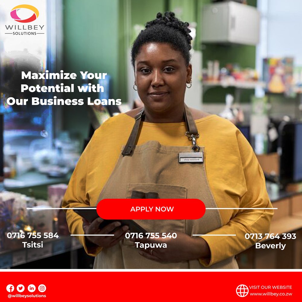 Looking to give your #business a boost? 🚀We offer fast and unique #loans designed specifically to support you!

Don’t hesitate to call us today or come visit us at 50 Angwa Street, 7th Floor Angwa City Mall, Harare.
#loanservices
#ChanginglivesthroughMicrofinancing