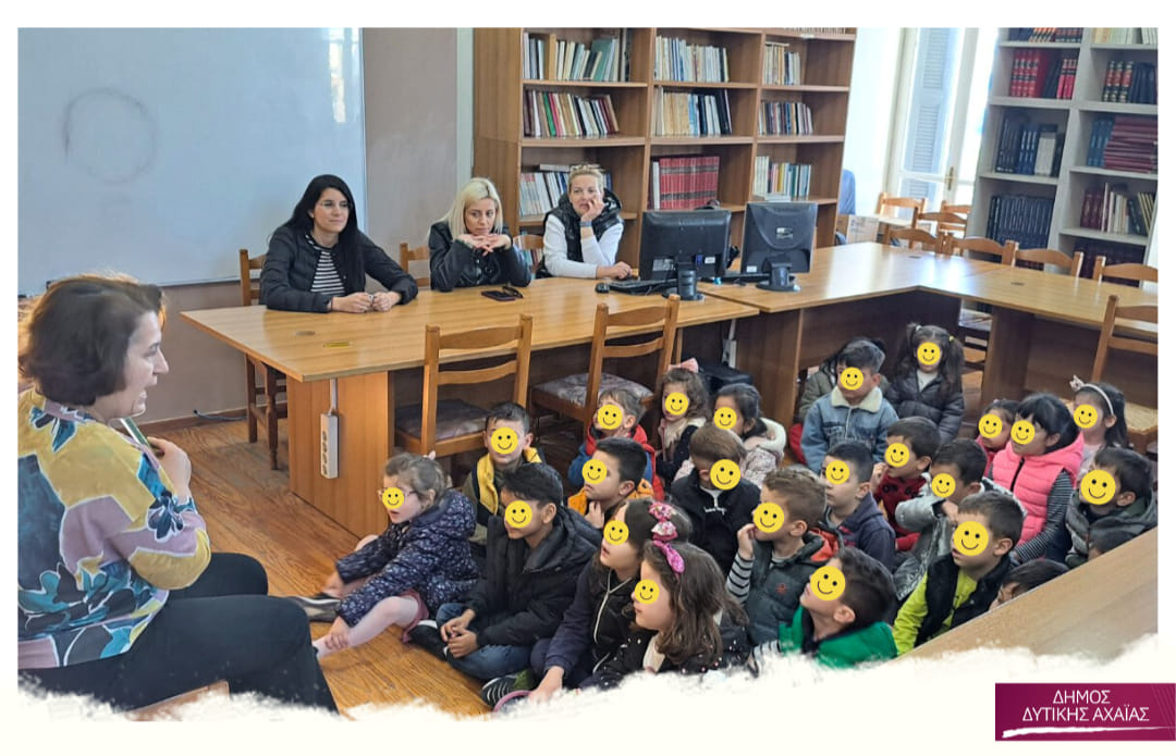 mwa_townhall's tweet photo. Επισκέψεις σχολείων στη Δημοτική βιβλιοθήκη του Δήμου Δυτικής Αχαΐας.

#Δημοτική_Βιβλιοθήκη #Μελίνα_Μερκούρη #Μαθητές #Βιβλία #Συλλογές #Δανεισμός_Βιβλίων #Βιωματικές_δραστηριότητες #Δήμος_Δυτικής_Αχαΐας #Γρηγόρης_Αλεξόπουλος https://t.co/oqMVU9P4y4