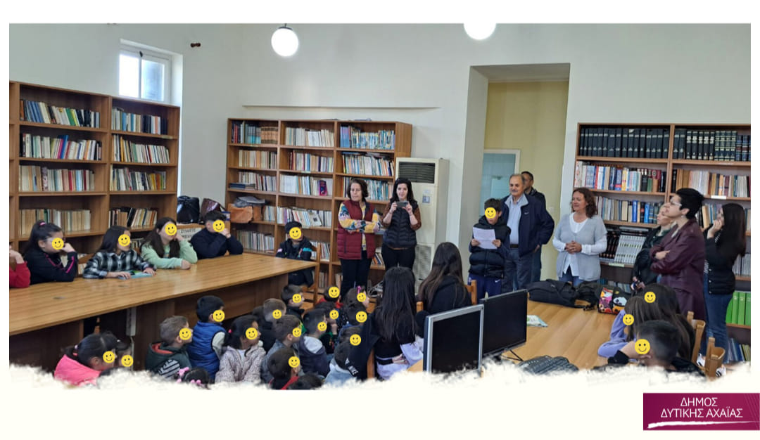 mwa_townhall's tweet photo. Επισκέψεις σχολείων στη Δημοτική βιβλιοθήκη του Δήμου Δυτικής Αχαΐας.

#Δημοτική_Βιβλιοθήκη #Μελίνα_Μερκούρη #Μαθητές #Βιβλία #Συλλογές #Δανεισμός_Βιβλίων #Βιωματικές_δραστηριότητες #Δήμος_Δυτικής_Αχαΐας #Γρηγόρης_Αλεξόπουλος https://t.co/oqMVU9P4y4