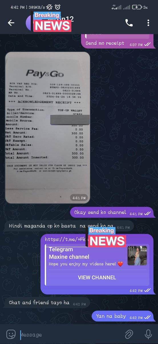 Maxine1532076's tweet photo. thanks sa 2nd availer ko. Sa mga gustong mag avail dm lang po sa telegram ko. ❤️❤️ https://t.co/BEprprLHSK