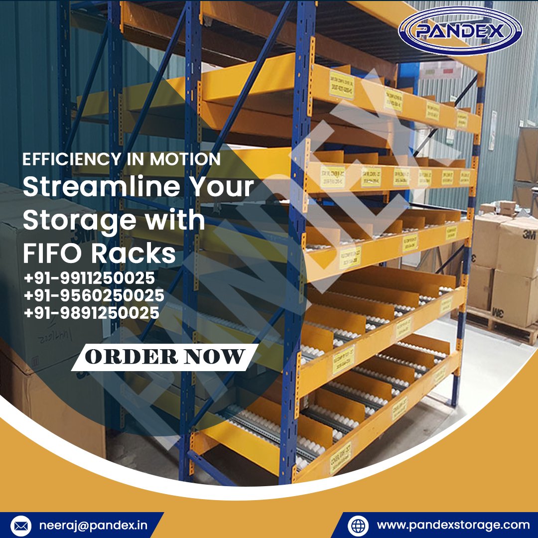 📦 Looking for #fiforacks in Delhi? 🏭 Streamline your storage game with FIFO racks that help in expanding operational proficiency. ✨

📲: +91-9891250025
🌐: pandexstorage.com

#rackingsystem #pandexstoragesystem #fiforack #fiforacksmanufacturers #manufacturer #racks #buy