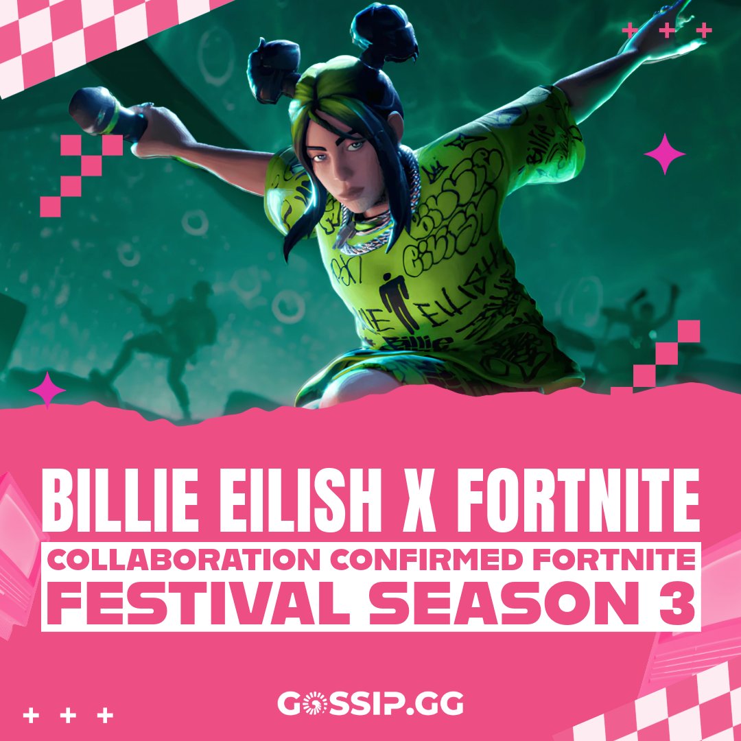 GOSSIP_GG1's tweet photo. Are you the Bad Guy? ๐คซ
Billie Eilish X Fortnite: Collaboration Confirmed Fortnite Festival Season 3!
๐https://t.co/zBdVOZFwVf
#Fortnite #BillieEilish #FortniteConcert #Gaming #GossipGG https://t.co/0hYqKIqn0l