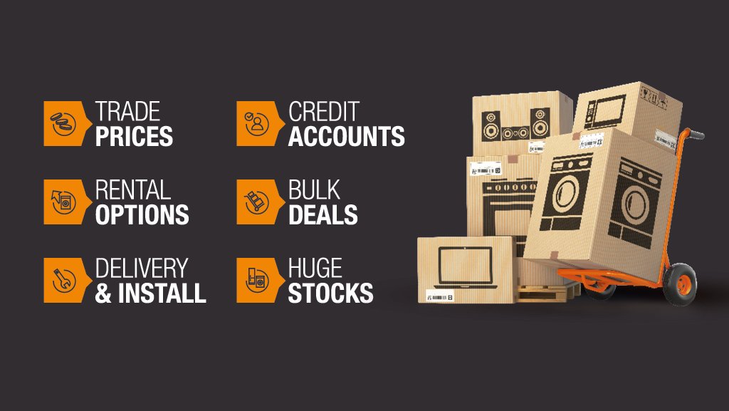 Are you a #business owner looking to purchase technology or appliances? Why not apply for a #trade account today and start enjoying the benefits of Hughes Trade! Click here -> hughes.co.uk/trade/accountf…