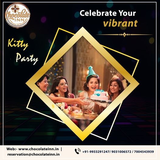 A delectable menu and a lively atmosphere for you and your friends to enjoy. #KittyParty  

Call us at 933291247
Visit us: chocolateinn.in

#HotelChocolateInn #kittyparty #ladieskitty #girlsdayout #deliciousfood #Parties #halls #banquethall #Patna #Bihar