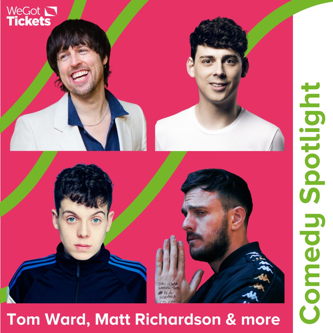 Live comedy tonight? We've got you covered: - @CastleComedy with Tom Ward & @Revillations - @laughter_craft with @MattRichardson3 & more - @LaughTrainHome with @_ednight & more - @mikericecomedy at @theAtticVenue And more! #WGTComedySpotlight 🎟️ wegottickets.com/af/586/comedys…