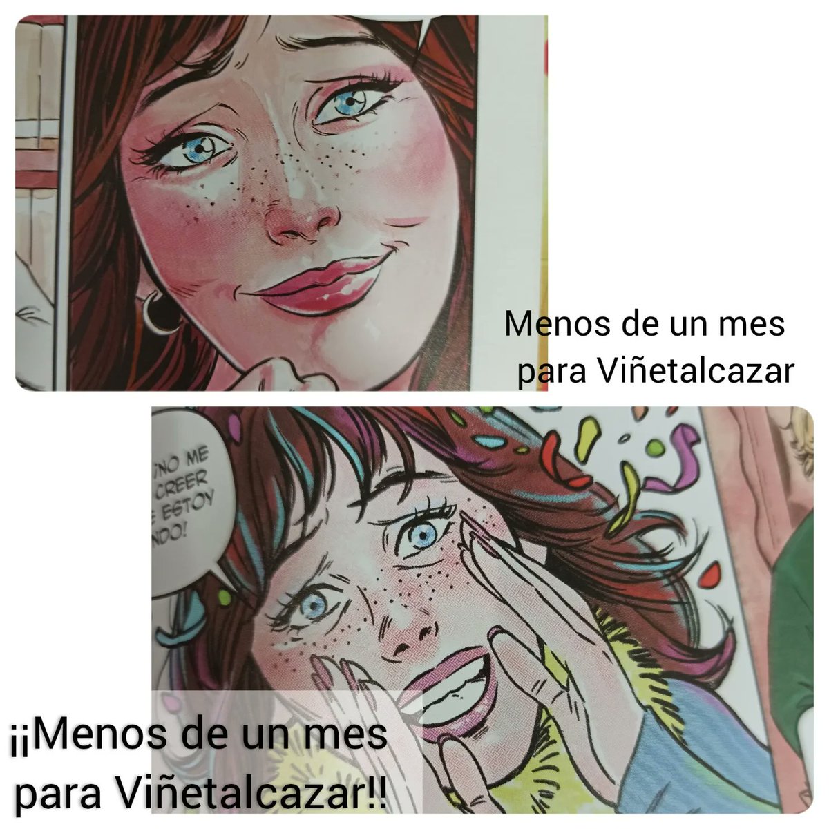 Repasando el reciente volúmen de Esther, de Carlos Portela y @aneke_my hemos encontrado dos viñetas que definen mucho nuestras emociones sobre @vinetalcazar , ¡donde tendremos a Aneke! Queda mucho y no queda nada!!!! 

#argosrecomienda #cómic #comic #tebeosespañoles #tebeo