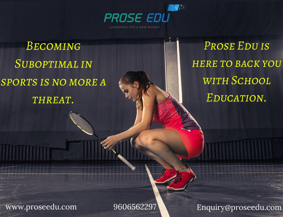 Prose Edu is here to back you with School Education. Prose Edu takes a simple, stress free and holistic approach to education! ADMISSIONS OPEN! to know more: 9606562297 #proseeducationacademy #sport #stressfree #admissionsopen #education #balancesportsandacademics