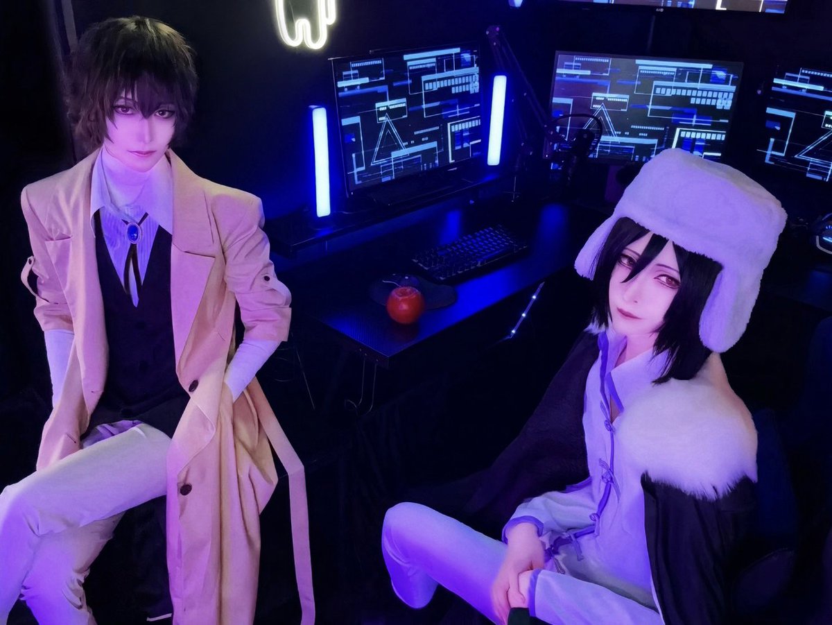 u__endy's tweet photo. Cosplay 
BSD / O.D &amp; F.D

宿敵。 https://t.co/0Zu9WIs3VY