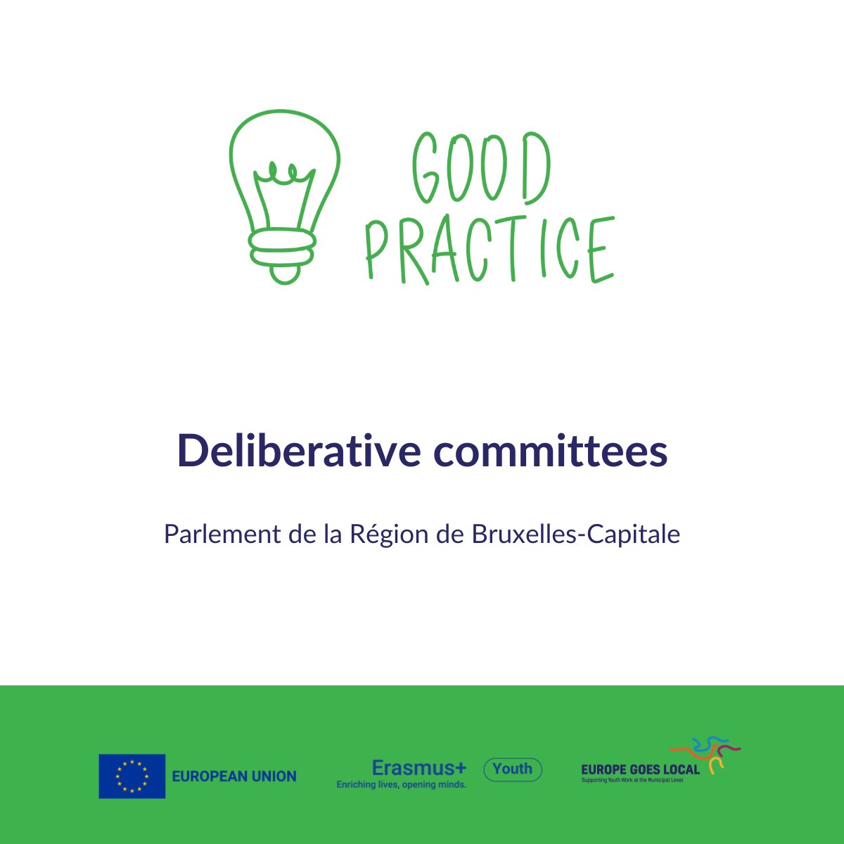 In 2019 the @parlbruparl decided to open its doors to all inhabitants of the Brussels Region & to include deliberative committees in its rules of procedure. Youth were identified as one of the main target groups. To find out more: europegoeslocal.eu/good-practice-…