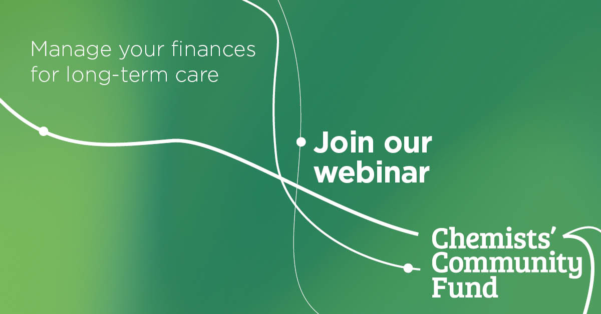 Want to make a long-term plan for the care of yourself or a loved one?

On 22 May, join the Chemists’ Community Fund and @betterwithmone1 for a free and informative webinar ➡️ rsc.li/3Ju87kt #RSCCommFund