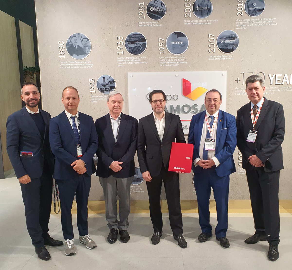 Qualicer  delegation at <a href="/Coverings/">Coverings</a>  has confirmed the participation of Rolando Lozano, <a href="/GrupoLamosa/">GrupoLamosa</a>  Coatings Director at the 19th edition of Qualicer to be held in Castellón (Spain) in 2026.