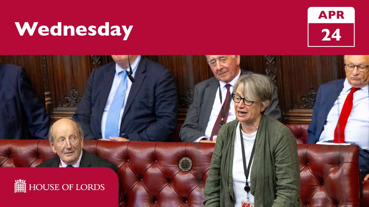 🕒 #HouseOfLords from 3pm includes:

🟥 visa rules for people in Gaza
🟥 criminal justice system data
🟥 #LeaseholdReformBill
🟥 #DataProtectionBill

➡️ See full schedule and watch online at the link in our bio
