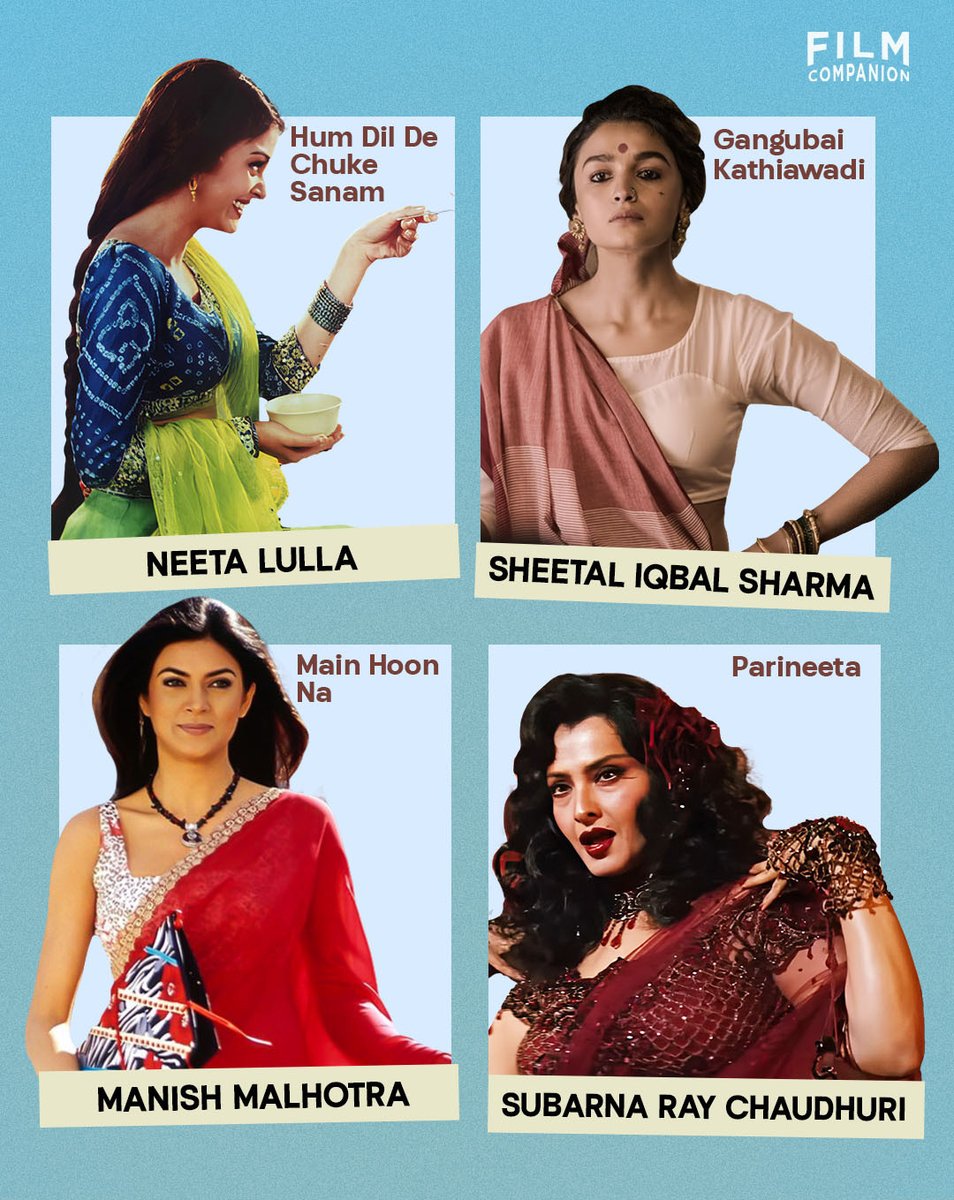 If the blouse has risen beyond being an accessory to the sari and tapped into some serious main character energy, then it’s mostly thanks to mainstream Hindi cinema. Read the full article on our website! #FilmCompanion