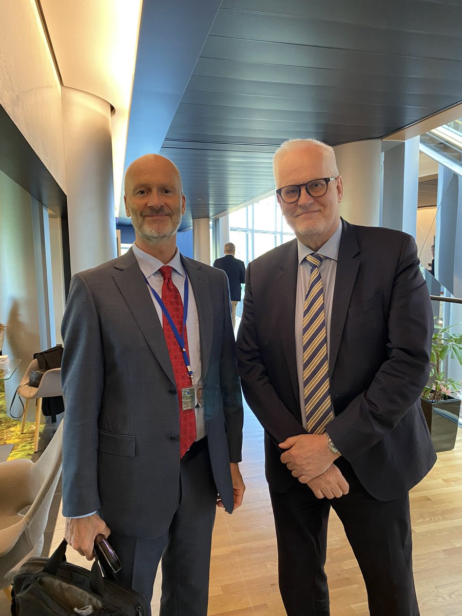 Thanks to MEP @PetriSarvamaa for a good meeting during last plenary session at the @Europarl_EN and for continuous efforts to defend rule of law and democracy in Europe. Best of luck with new tasks at @EUauditors
