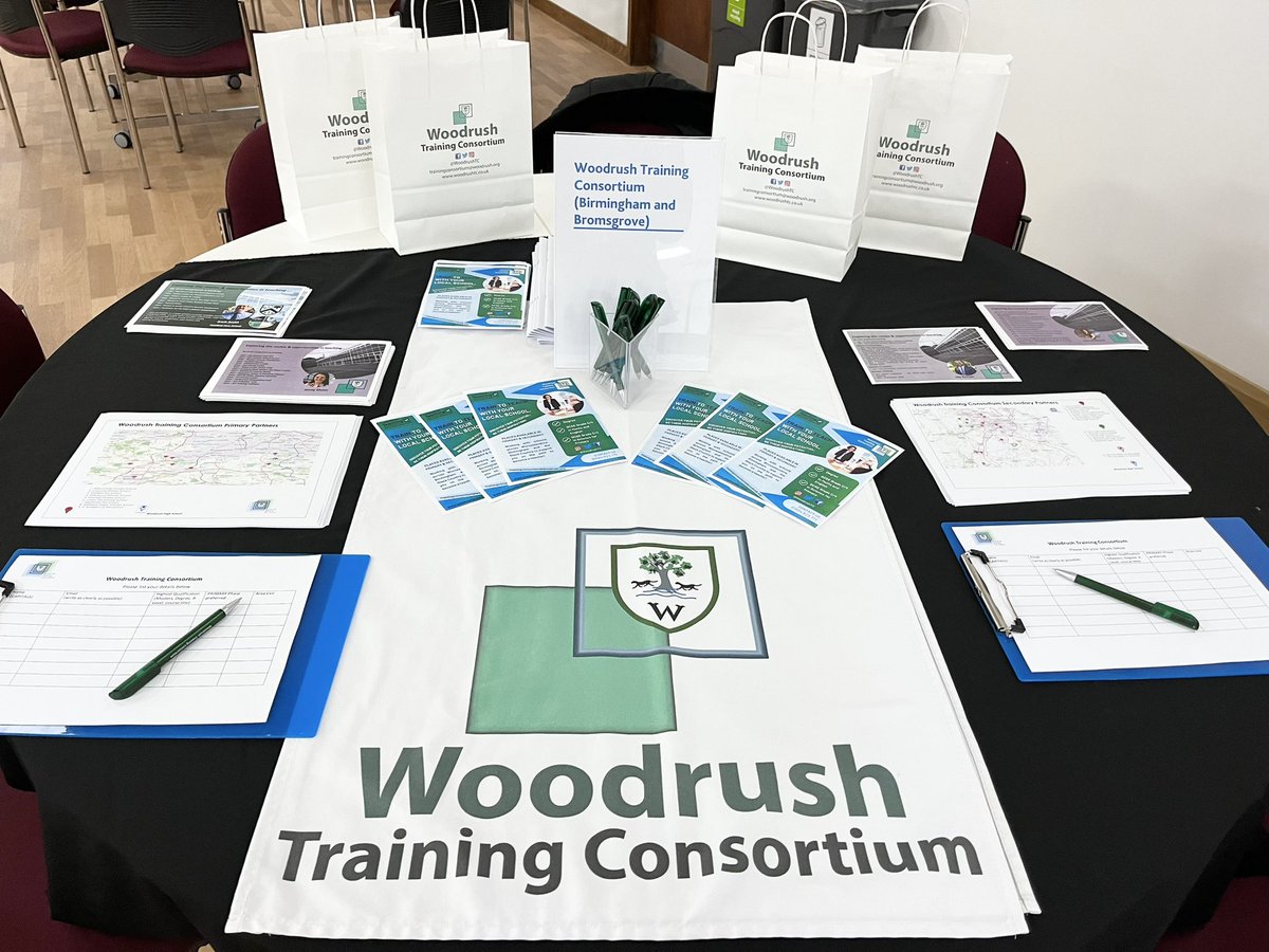 We're ready !! Come and see us at the Worcester Uni 'Interested in Teaching' event, NOW till 2pm at St Johns Campus Conference Centre CC004. TRAIN LOCAL TO TEACH LOCAL / Secondary & Primary places @WoodrushTC #getintoteaching @getintoteaching @UWprimary @UWPGSEC