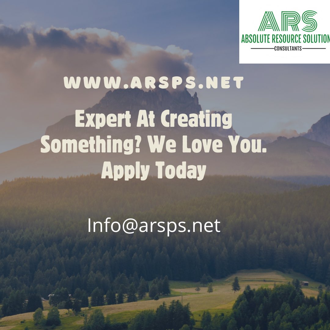 Recruiting Only The Finest Out There
Visit:- arsps.net
Email at :- info@arsps.net
Call at :- 9899424779
#recruitment #recruiters #recruitme #recruitmentagency 
#recruitmentmarketing #recruitmentconsultant #arsconsultancy2015 #arsprocesssolutionsandconsultantspvtltd