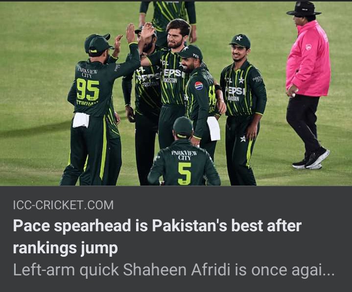 Pakistan and New Zealand cricketers make gains in the latest ICC Men's T20I Player Rankings 📈
#PakistanCricketteam #Iccrankings #worldranking #Shaheen #babar #Rizwan #saimayub #iftikharahmed #Amir #Naseemshah