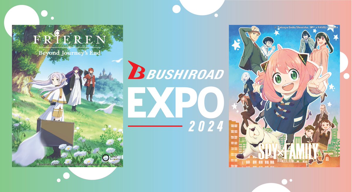 🎡 #BushiroadEXPO2024 Indonesia 🎡 Don’t miss this chance to explore “Frieren: Beyond Journey’s End” through our exclusive card displays and master “SPY x FAMILY” through our demo sessions! ✨ 📅 May 11–12 🔗 bit.ly/bei2024 #Bushiroad #frieren #SPY_FAMILY