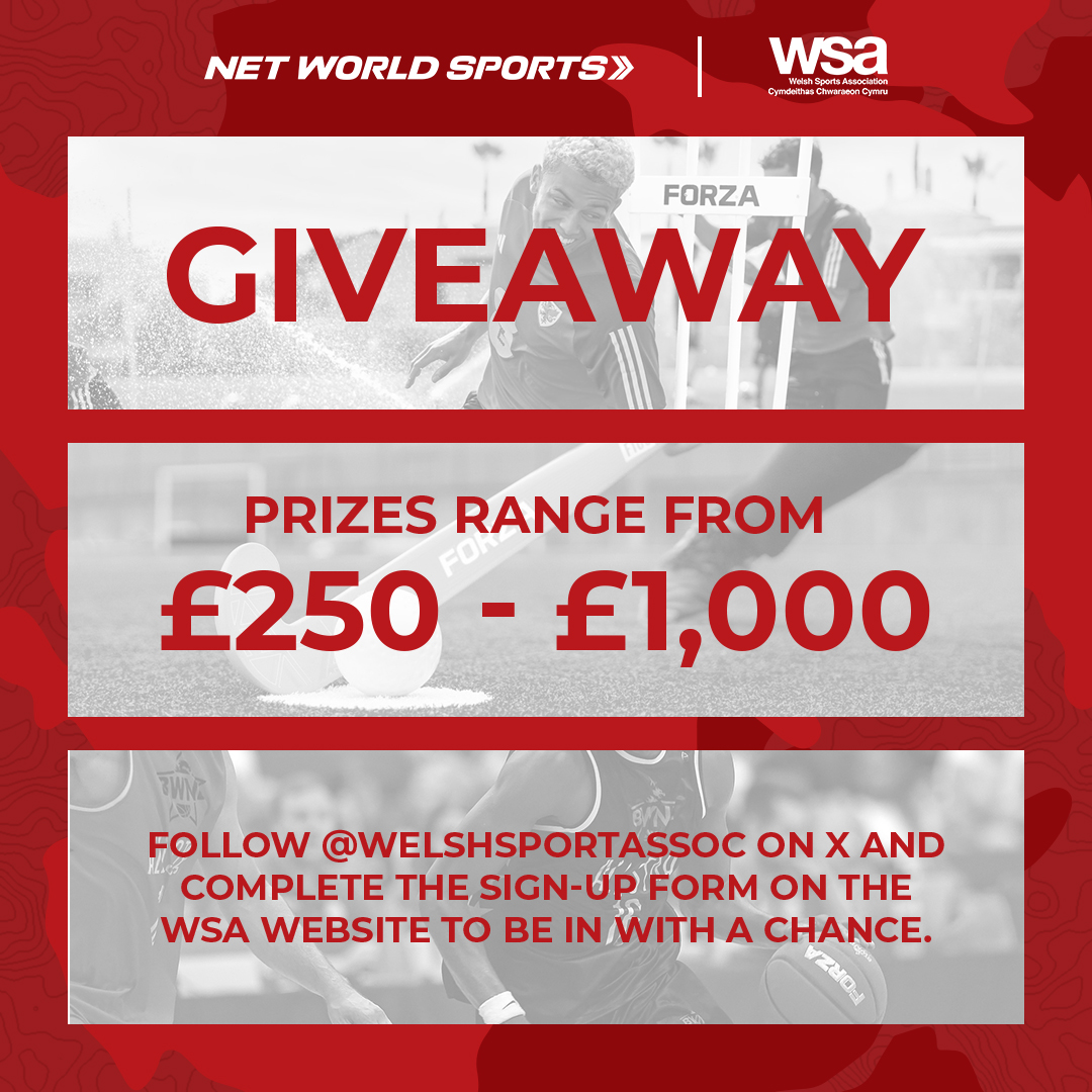 Sports clubs, do you want to win £1000 to spend on @networldsports gear? 📲Follow @WelshSportAssoc 📝Complete the entry form 🗓️Enter by 17:00 on Tuesday 30 April 🔗wsa.wales/wsa-host-compe…