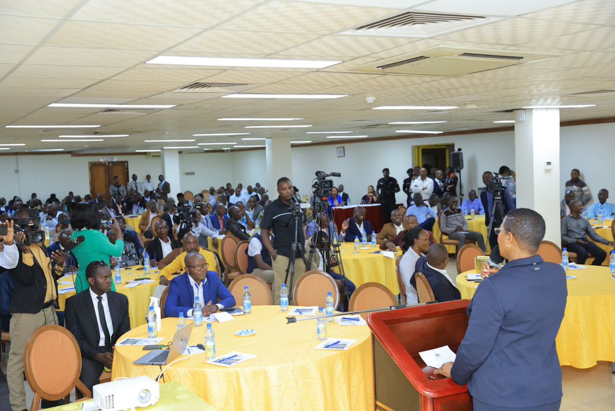 This morning, I welcomed the lower-level Local council leaders from the Busoga subregion to Kampala for a capacity-building training organized by Parliament's Department of Corporate Planning and Strategy. During the welcoming ceremony, I urged them to continue the development