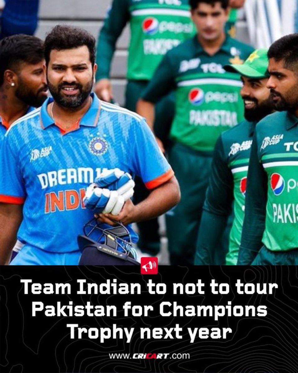 India might not travel to Pakistan.
Jay Shah is ruining the sport. Shame on him and BCCI.
#Cricket #PAKVIND #BCCI