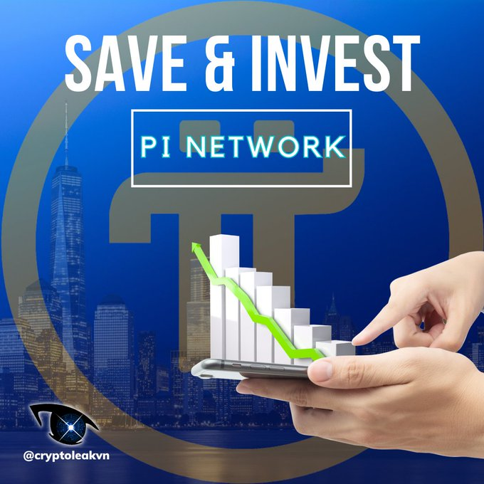 🔥'Save & Invest in Pi Network'🔥 Pi Network offers the chance to save and invest in Pi coin. Saving involves holding onto your Pi coins for potential long-term gains, while investing entails active engagement in the community and the project's growth. However, it's crucial to