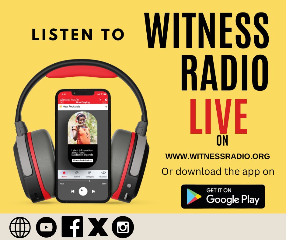 Witness Radio, an online-based radio platform, connects grassroots voices around the globe to speak with one voice and solve global challenges. Download the app or listen live on our website!
#LandRights #StopEACOP 
@UccaUg @ISERUganda @1000currents @FIANista @Wokulira @BHRRC
