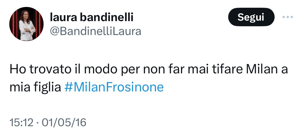 Una che scrive una roba del genere messa a capo della comunicazione del Milan…è tutto meraviglioso