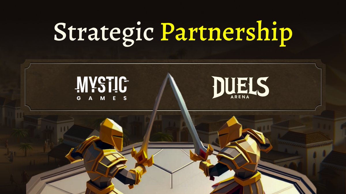 📣 PARTNERSHIP ANNOUNCEMENT We’re thrilled to join forces with @CallOfTheVoYd 🧙‍♀️ #MYSTiCGAMES888 is a Mid-Core Game Studio behind #CallOfTheVoYd Duels Arena is a nostalgic #OSRS inspired #MMORPG PVP 1vs1 battler